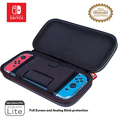Game Traveler Nintendo Switch Case - Switch Case for OLED, Switch and Switch Lite, Adjustable Viewing Stand &a; Game Case Storage