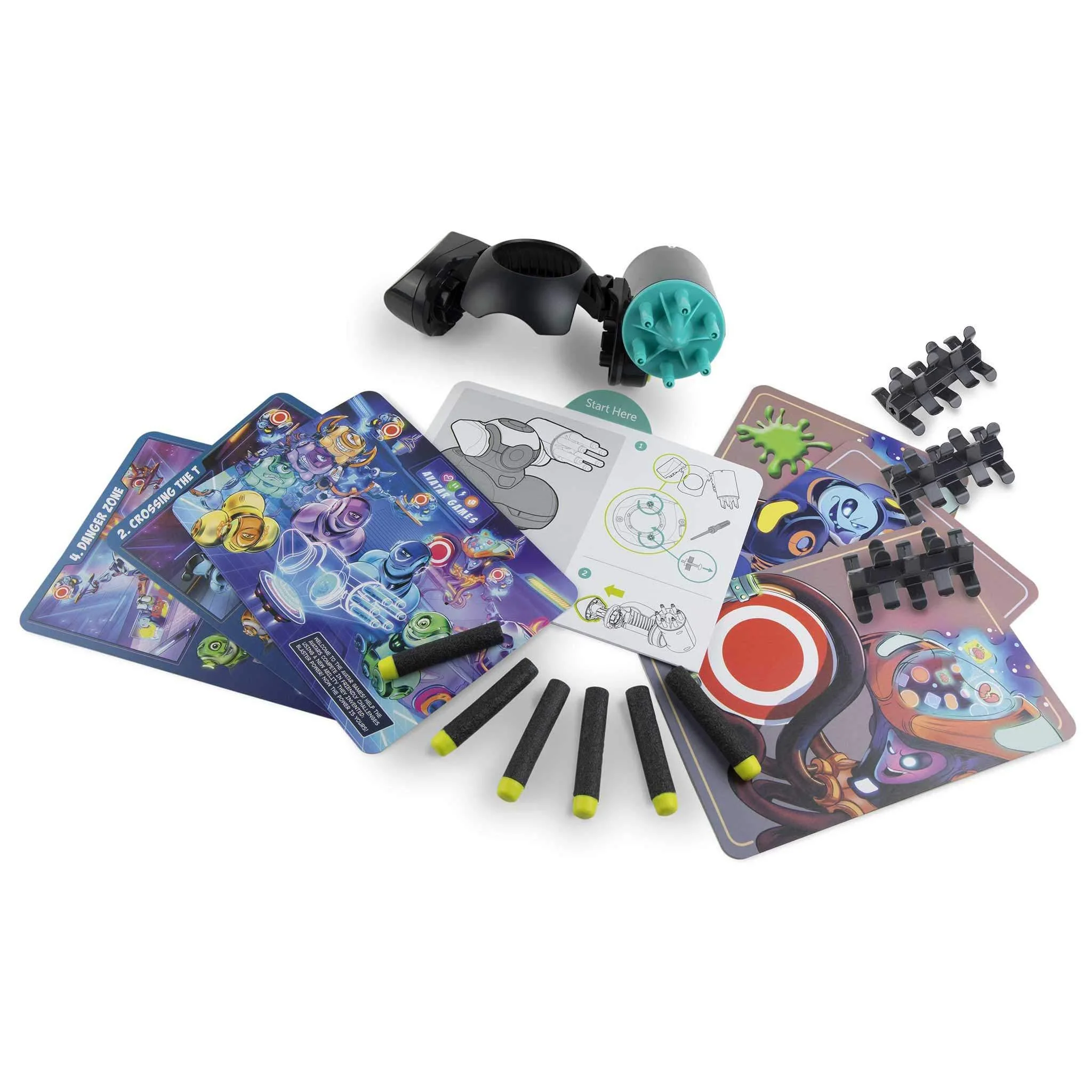 wonder workshop blaster power accessory for cue robot - coding robot for kids 10+ - advance learn to code , gray