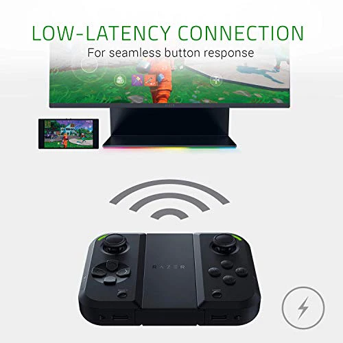 Razer Junglecat Dual-Sided Mobile Game Controller for Android: Modular Design - 100 Hr Battery Life - Bluetooth Low-Latency - Co