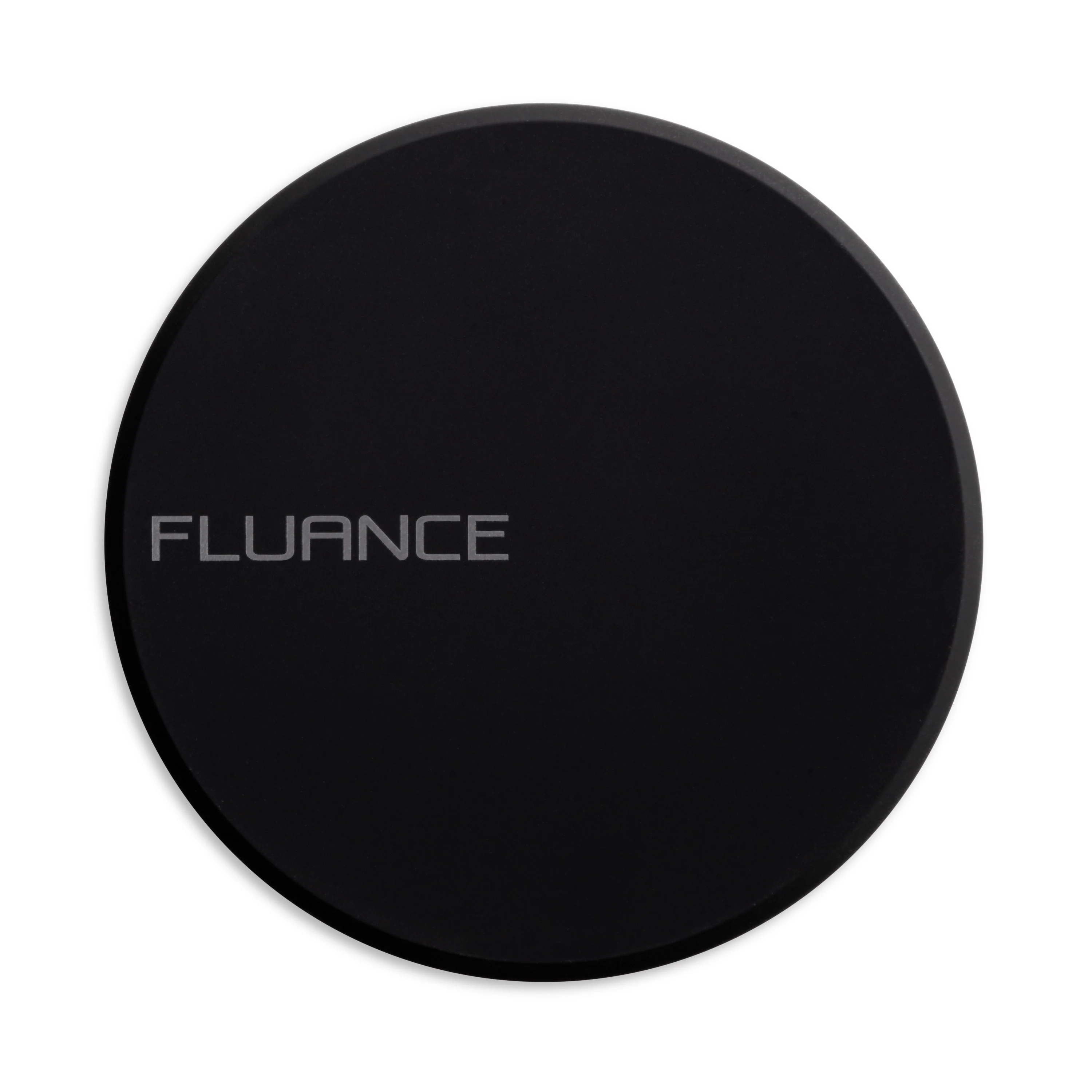 Fluance Vinyl Record Weight Stabilizer High Mass 760 gram Steel Antiresonance Rubberized Coating for Vibration Damping