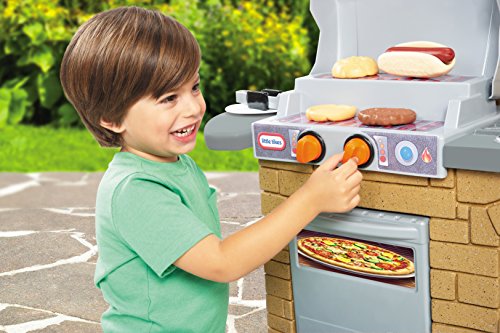 Little Tikes Cook n Play Outdoor BBQ , Brown