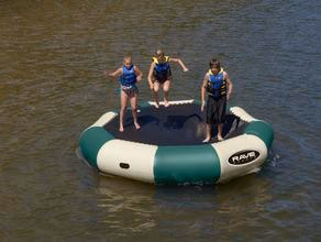 Rave Sports 02236 Bongo 13&s; Northwoods Water Bouncer Trampoline w/ Warranty