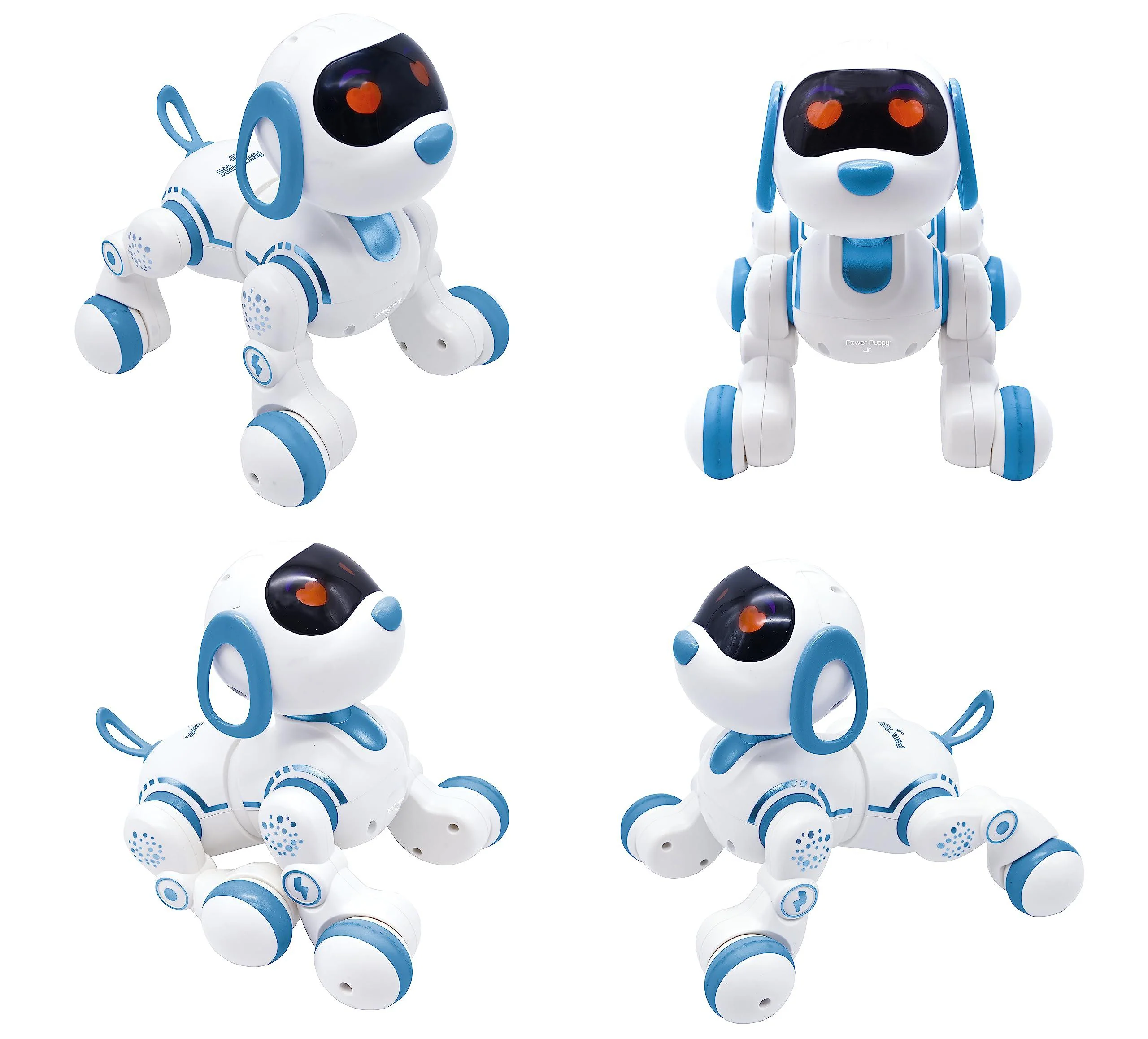 lexibook power puppy jr - my little robot dog - robot dog with sounds, music, light effects - barks and walks like a real dog