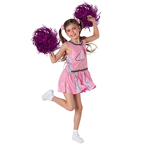 Morph Costumes Cheerleader Costume For Girls Cute Pink Cheer Halloween Costumes For Girls L