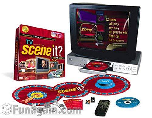 Scene It scene? it tv deluxe edition in metal tin 2 dvd&s;s (board game)