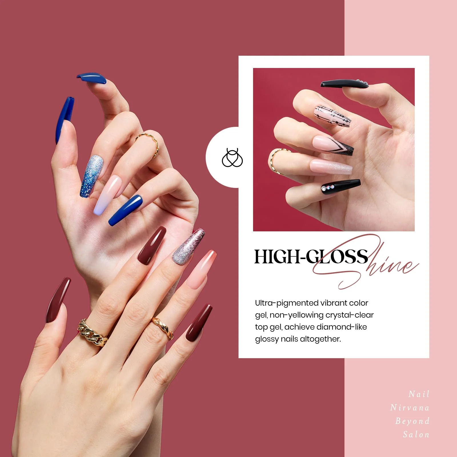 beetles Gel Polish Nail Set 20 Colors Modern Muse Collection Nude Gray Pink Blue Glitter Manicure Starter Kit with 3 Pcs Base Ma
