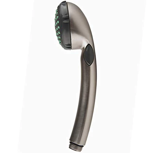 Dura Faucet DF-SA400-SN RV Hand Held Shower Wand - Water-Saving Trickle Switch (Brushed Satin Nickel)