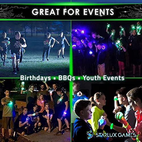 Starlux Games Capture The Flag Redux: The Original Glow-in-The-Dark Outdoor Game for Birthday Parties, Youth Groups and Team Building - a Uniq