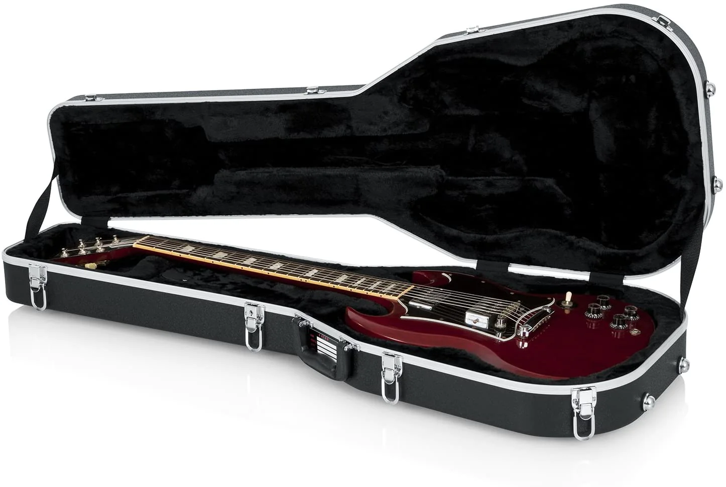 Gator Cases Deluxe ABS Molded Case for SG Solid-Body Electric Guitars (Pack of 2)