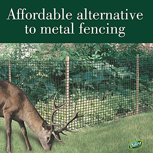 Dalen Gardeneer Gardeneer by Dalen Deer Netting – Polypropylene Mesh Deer Defense – Enhanced Durability and Sturdiness – Easy DIY Installation G