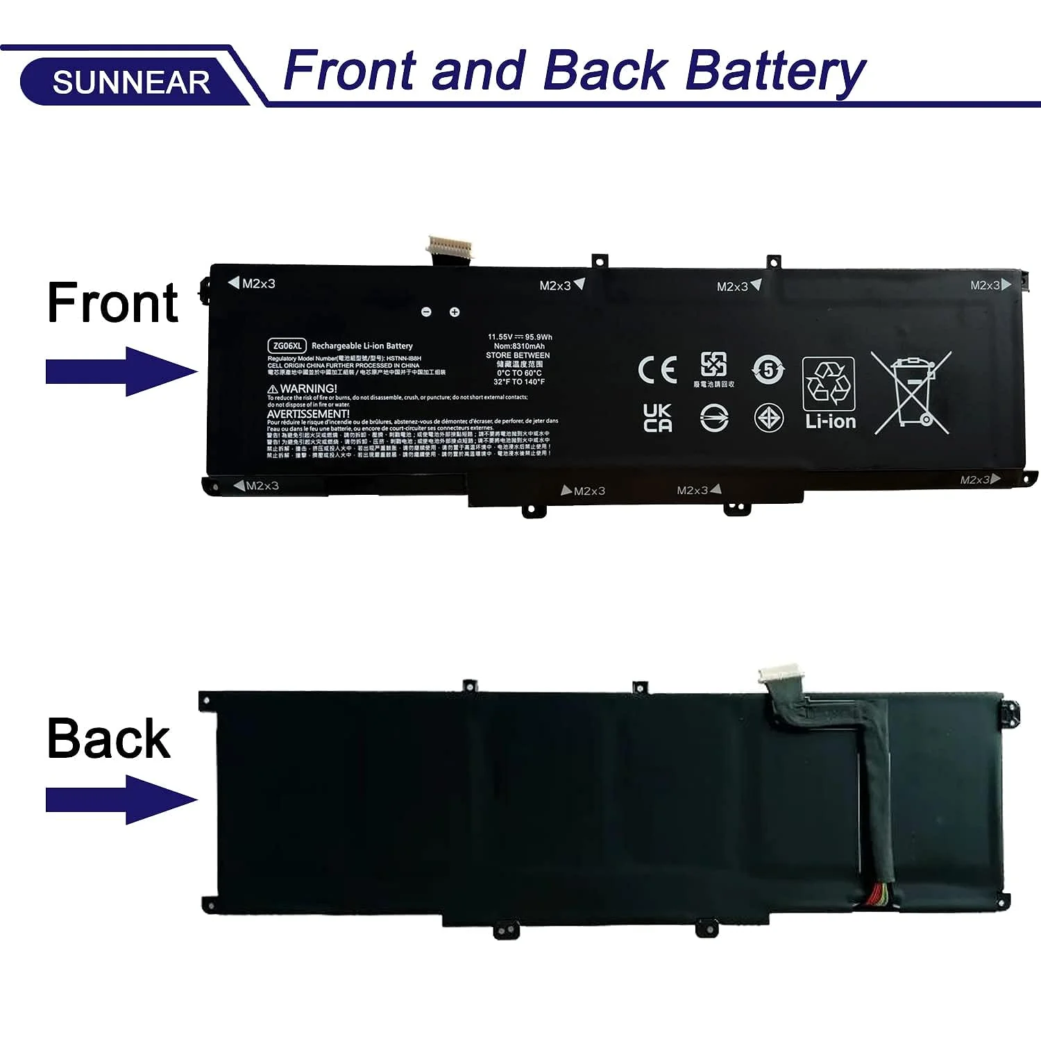GCP Products Zg06Xl L07045-855 Laptop Battery Compatible With Hp Elitebook 1050 G1 Zbook Studio G5 X360 G5 Series Laptop Hstnn-1B8H Hstnn-…