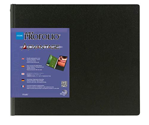 ProFolio by Itoya, Art Profolio Advantage, 24 Sheets Presentation Book - Portrait, 8.25 x 11.75 Inches