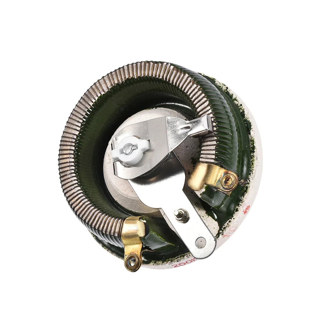 Unique Bargains 200W 10 Ohm Wirewound Ceramic Potentiometer Variable Rheostat Resistor With Knob