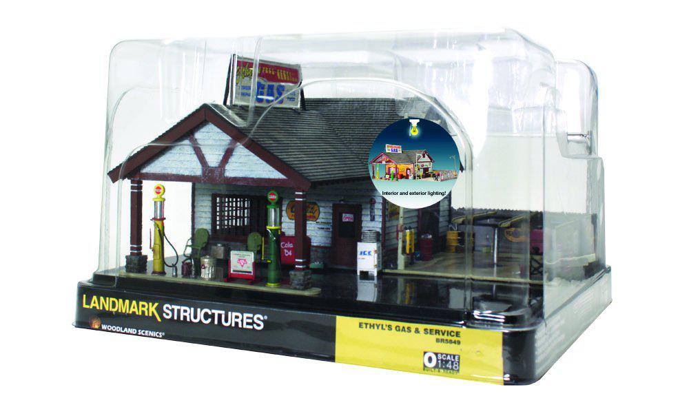 woodland scenics o scale built-&a;-ready ethyl&s;s gas &a; service