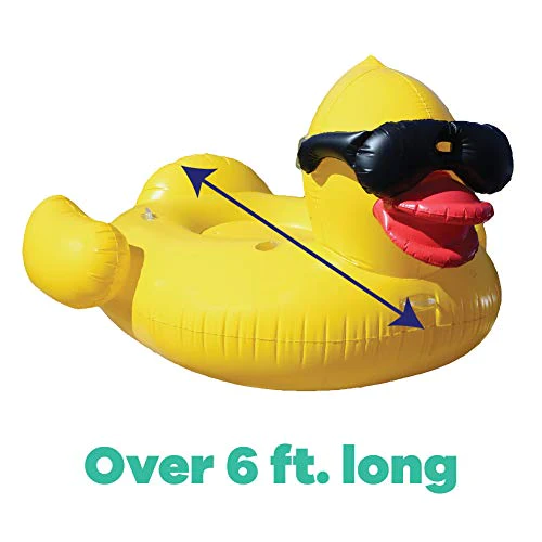 GAME 5000-BB Pool Rafts &a; Inflatable Ride-ons, Giant, Yellow