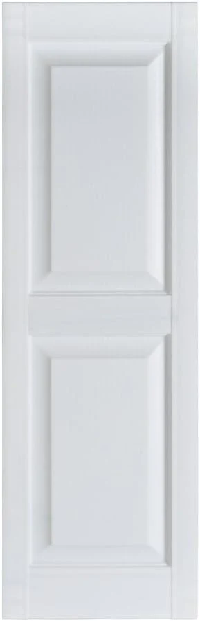 Perfect Shutters, Inc. Perfect Shutters Premier Raised Panel Exterior Decorative Shutter, 15
