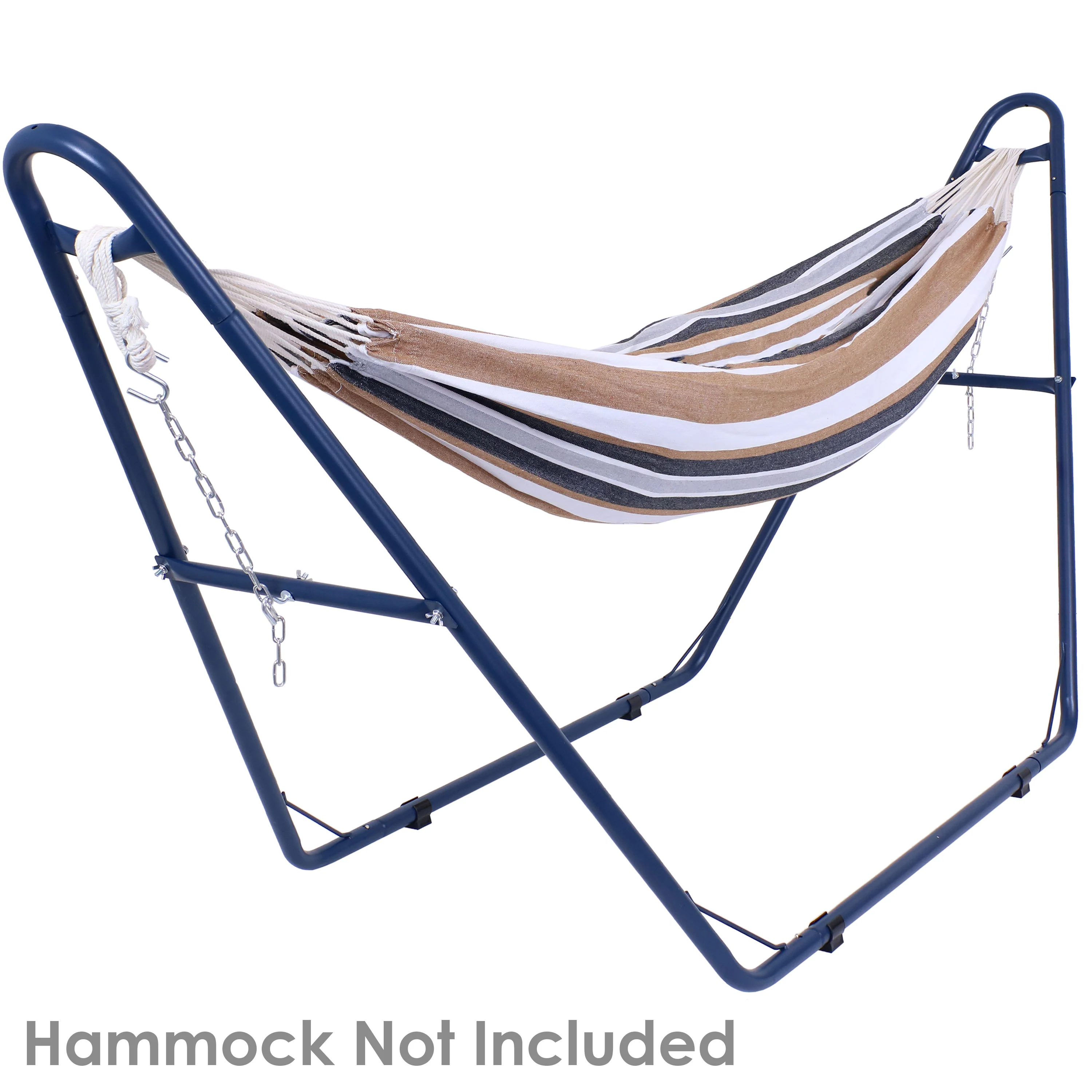 Sunnydaze Decor Steel Universal Multi-Use Hammock Stand  - Blue