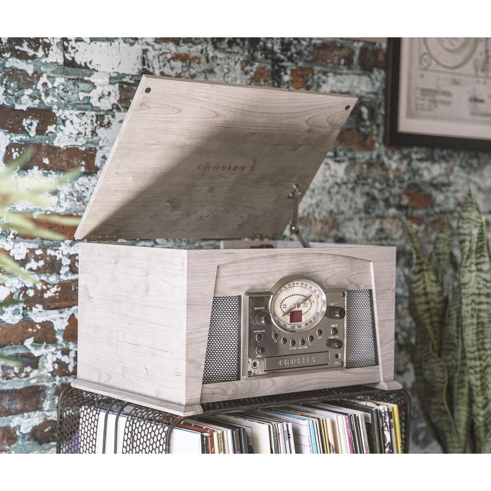 Crosley Furniture Medley 8-In-1 Record Player In Gray
