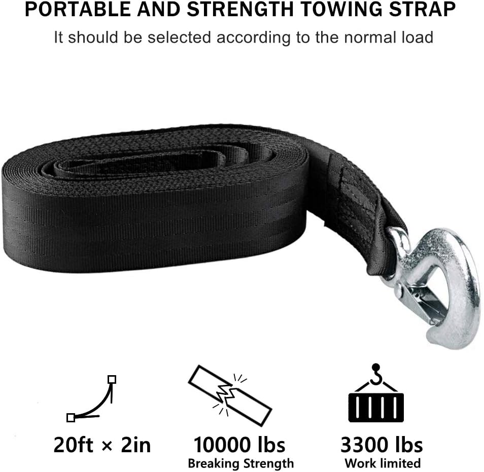 Generic KONON Trailer Winch Strap 2