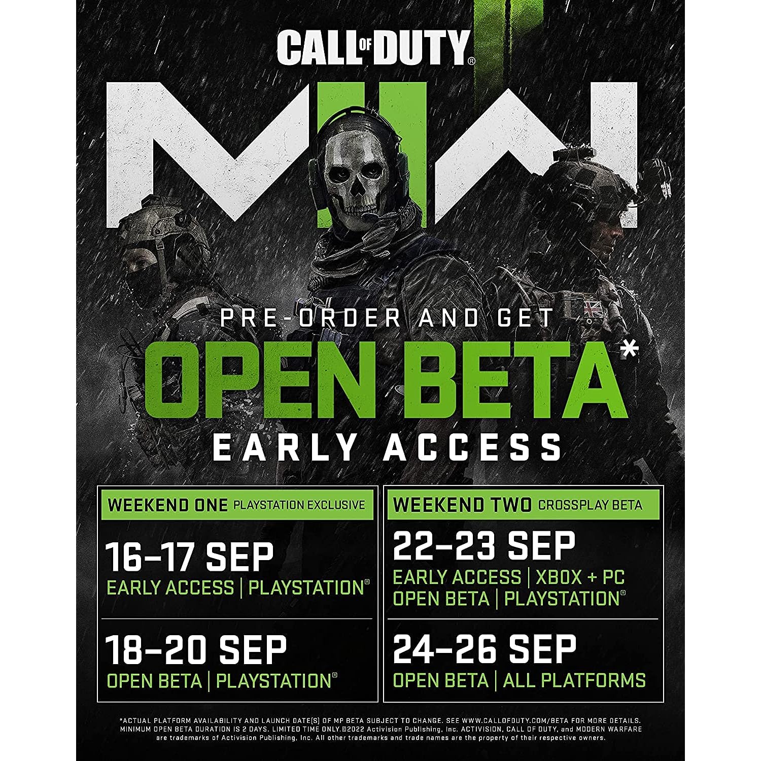 GCP Products Call Of Duty: Modern Warfare Ii (2) (Ps5)