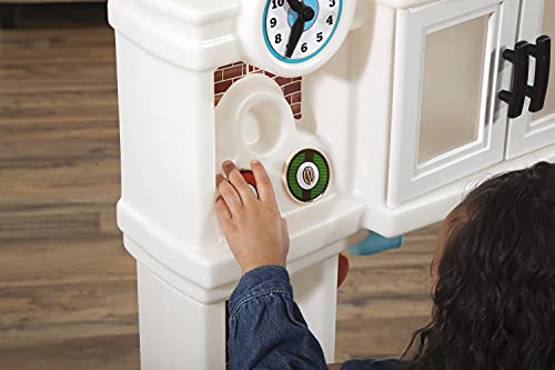 Step 2 Step2 Great Gourmet Kitchen | Durable Kids Kitchen Playset with Lights &a; Sounds | Tan Plastic Play Kitchen