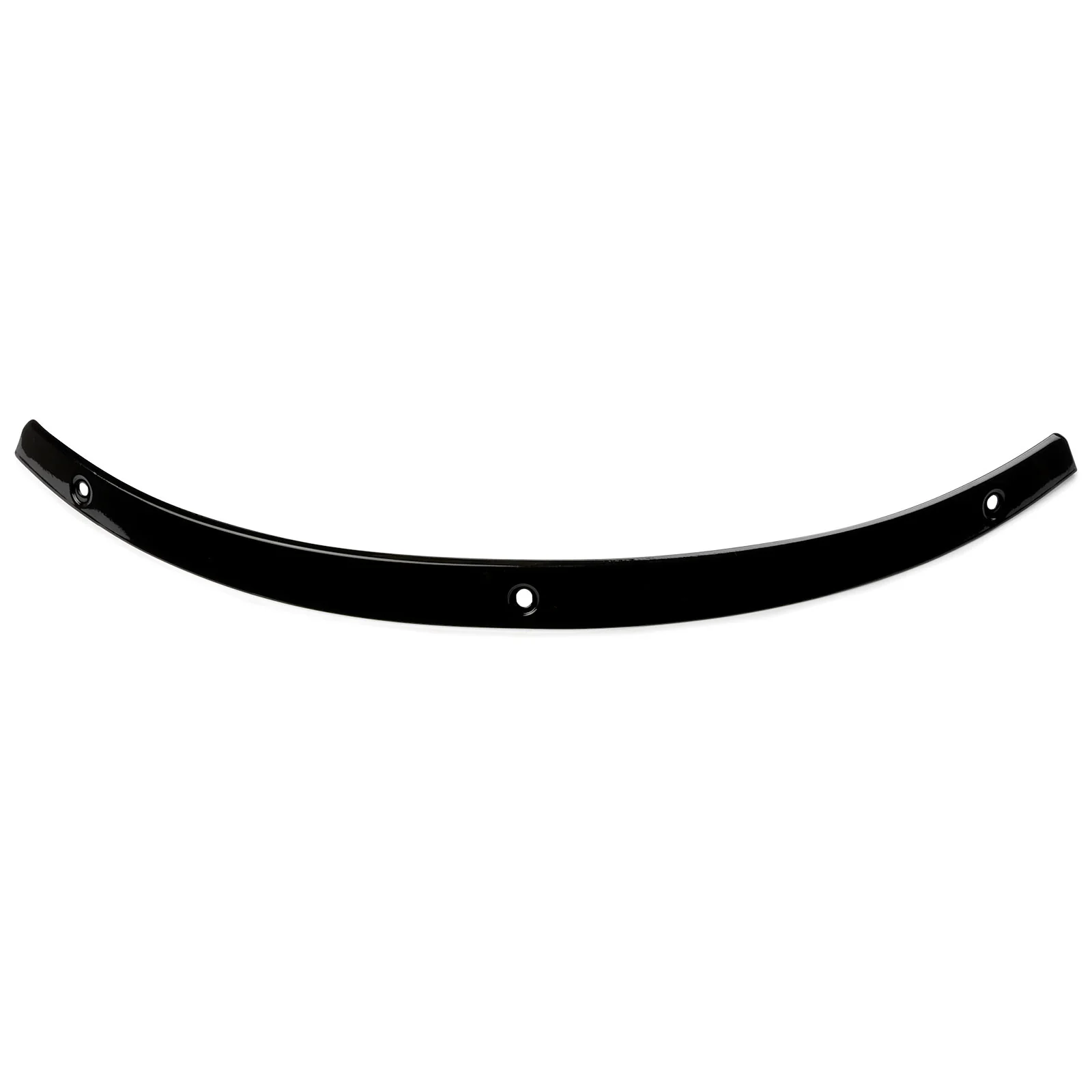 Krator Black Windshield Trim Windscreen Accent Compatible with 2014-2019 Harley-Davidson Electra Glides, Street Glides, and Tri Glides