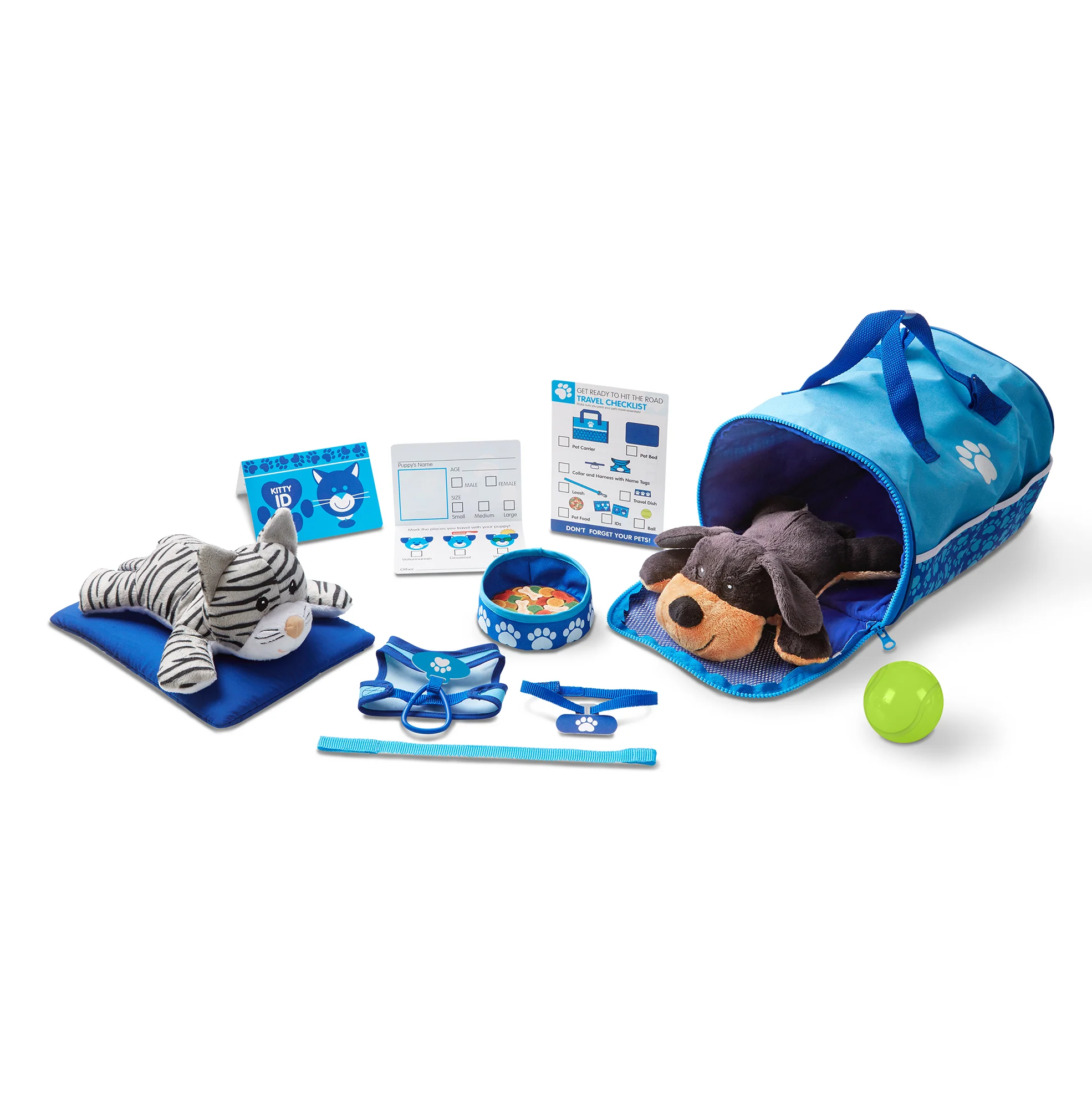 Melissa &a; Doug Tote &a; Tour Pet Travel Play Set