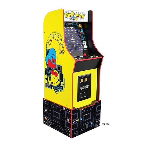 Arcade1UpBandai Namco Entertainment Legacy Edition Arcade Machine, 4-Foot -12-in-1 Pac-Man Arcade game Machine for Home, 17A col
