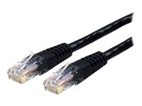 STARTECH.COM C6PATCH100BK 100FT BLACK CAT6 ETHERNET CABLE RJ45 UTP PATCH CABLE GIGABIT LAN