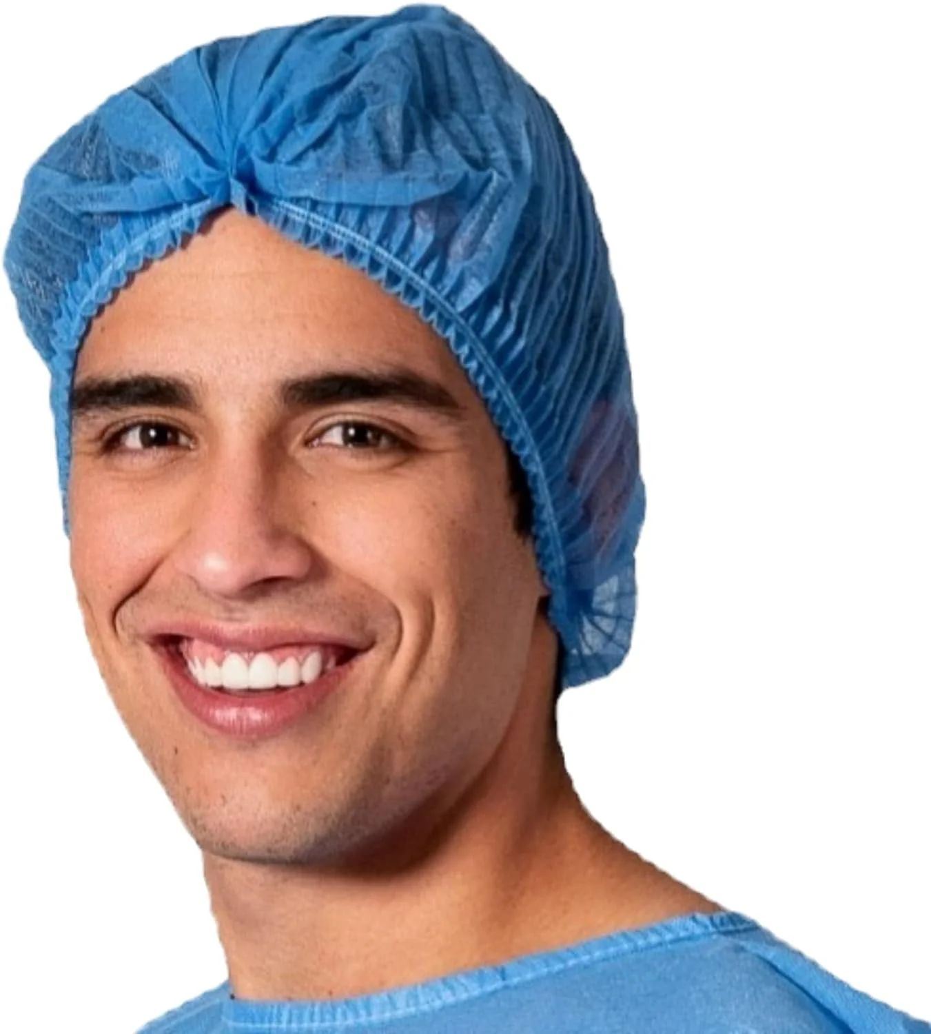 Generic REA COMPANY-100 PACK DISPOSABLE BOUFFANT CAPS, Disposable Hairnets, Hair Caps,Non Woven Fabric, Food, Medical, Nurses, Labs, ET