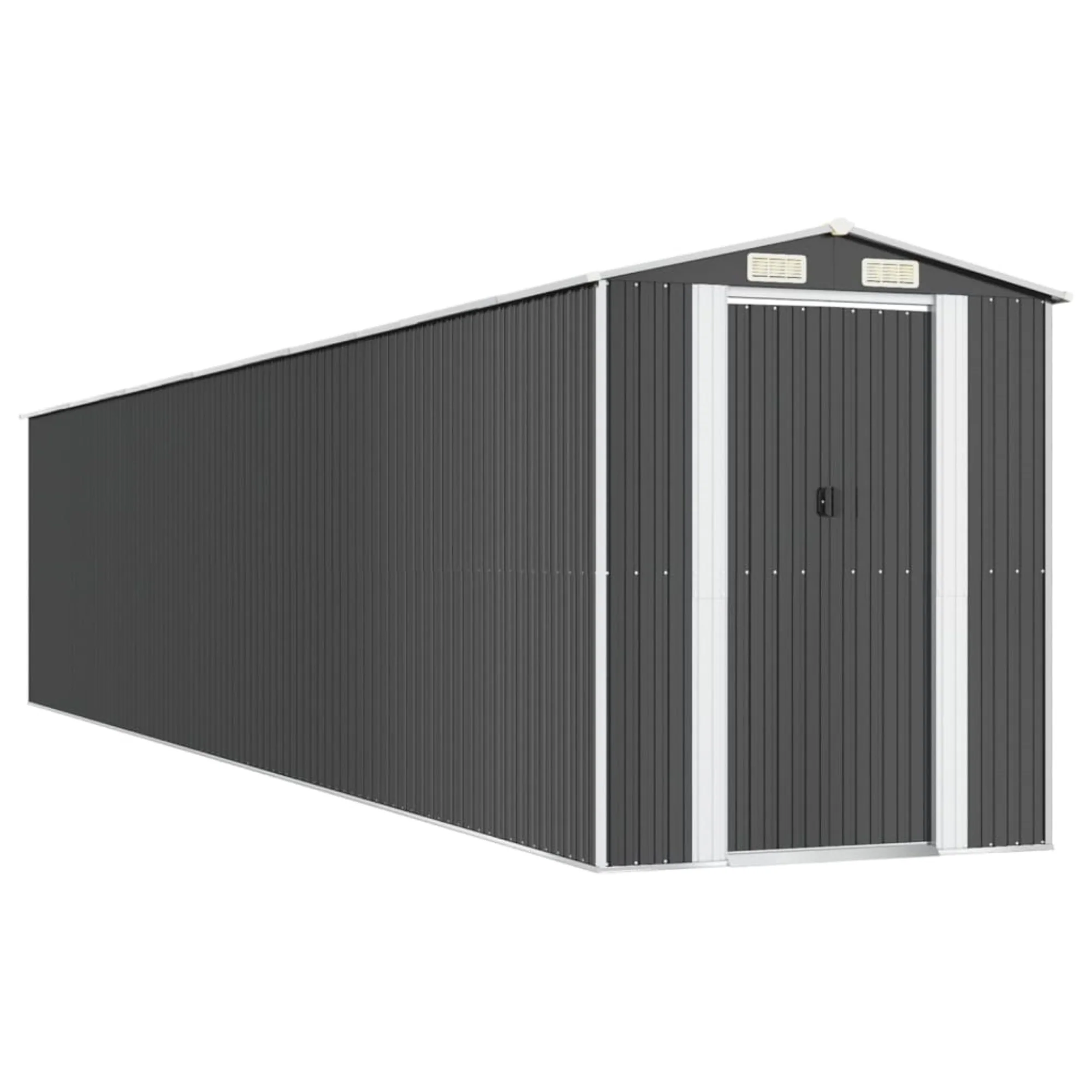 vidaXL Garden Shed Anthracite 75.6