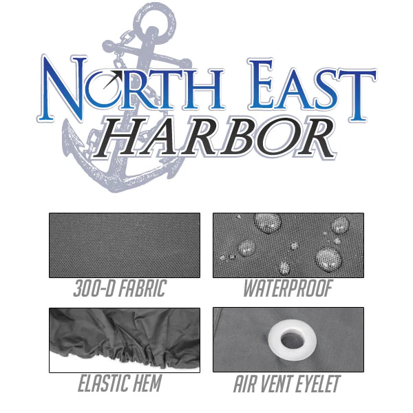 North East Harbor Boat Seat Cover Back to Back Double Seat Storage Cover - 50