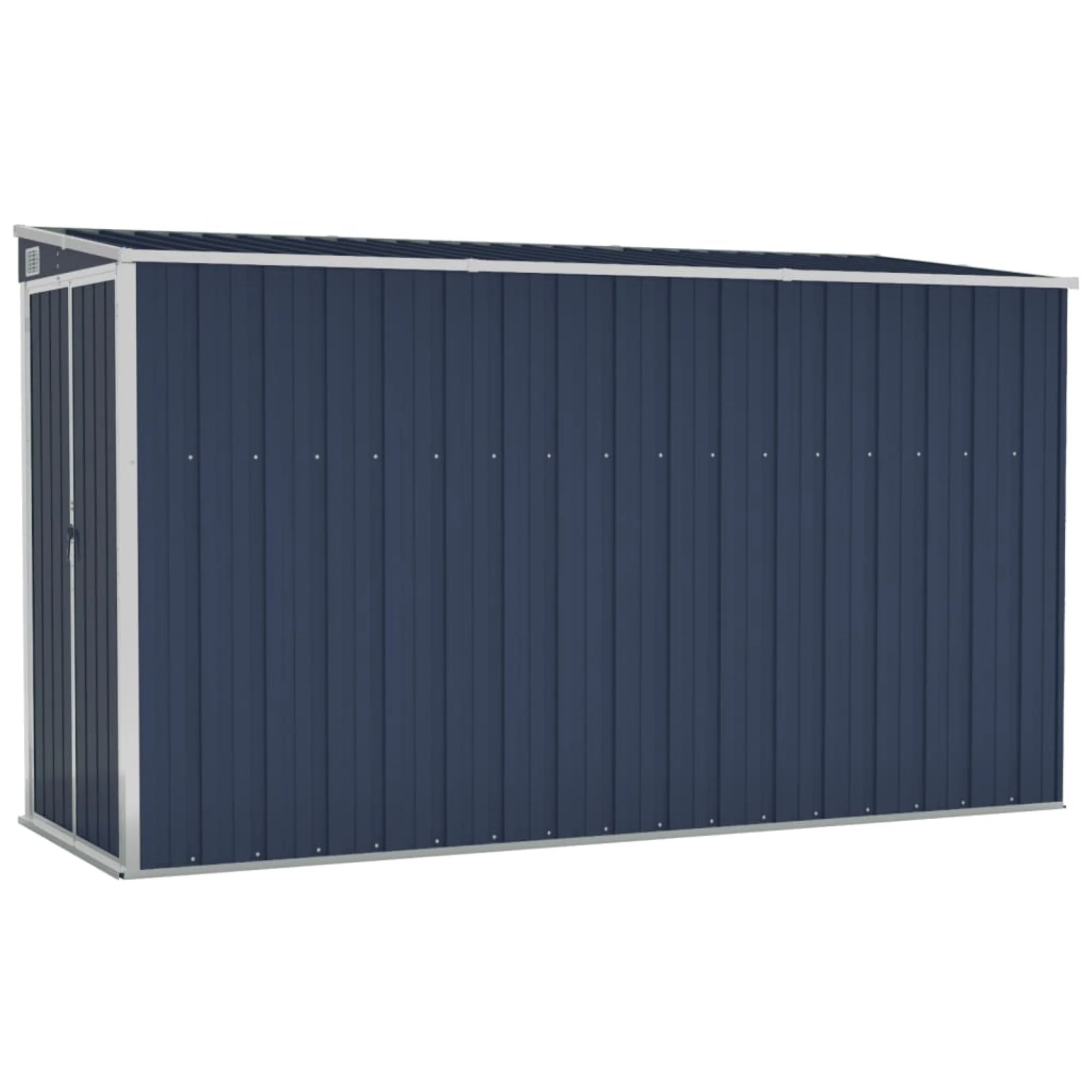 vidaXL Wall-mounted Garden Shed Anthracite 46.5
