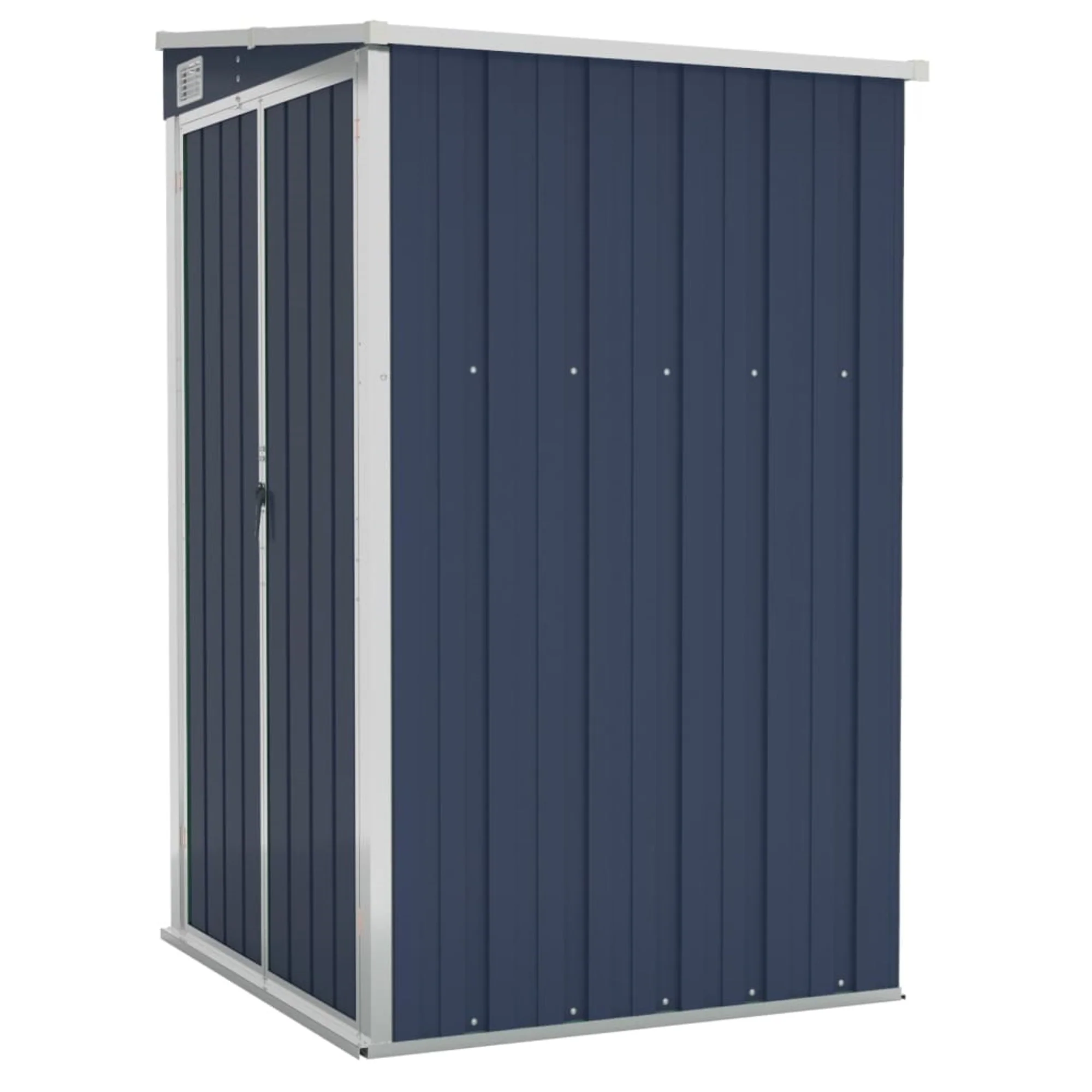 vidaXL Wall-mounted Garden Shed Anthracite 46.5