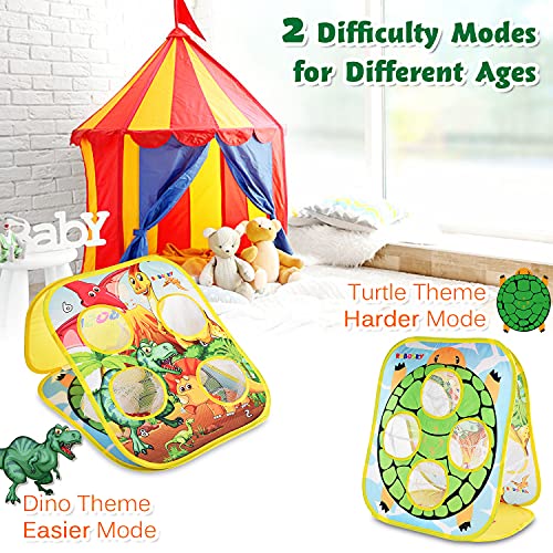 RaboSky Bean Bag Toss Game for Kids - Cool Toddler Toy Gifts for 2 3 4 5 Year Old Boys Birthday, Interactive Sports &a; Outdoor Pl