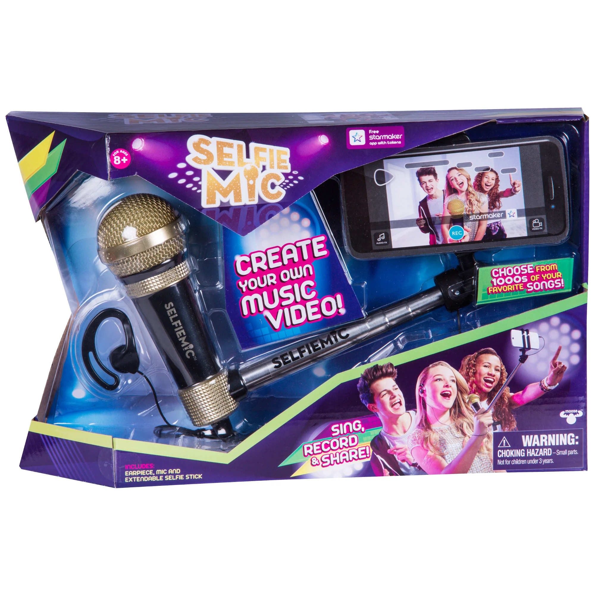 Moose Toys SelfieMic Music Set