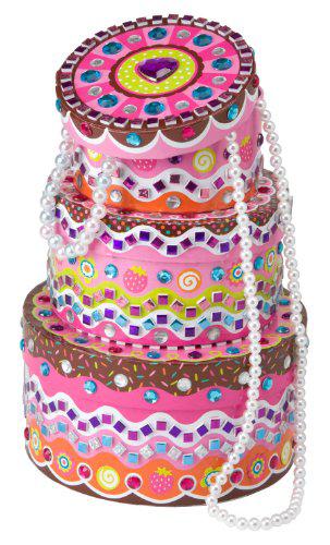 alex toys craft bling along 3 cake jewelry boxes
