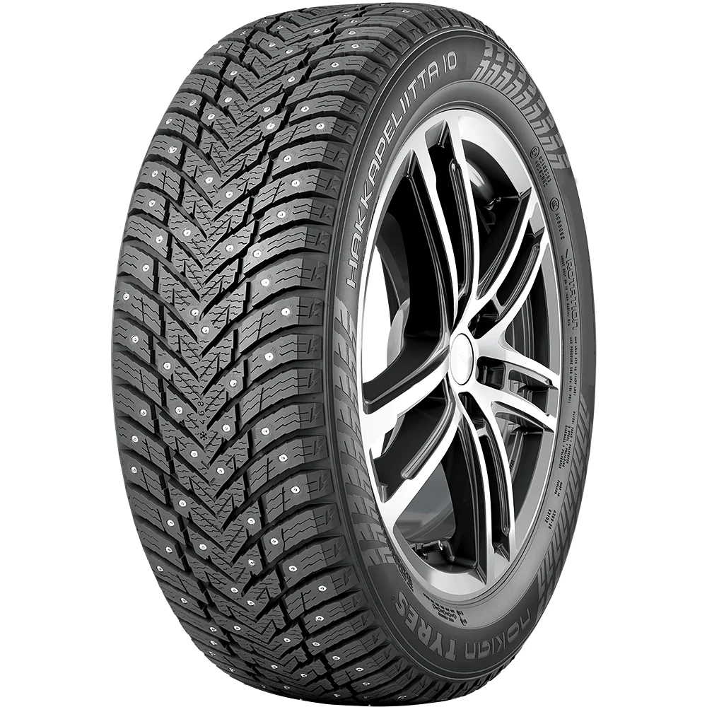 Nokian 2 Tires Nokian Hakkapeliitta 10 Studded 185/65R15 92T XL Snow Winter