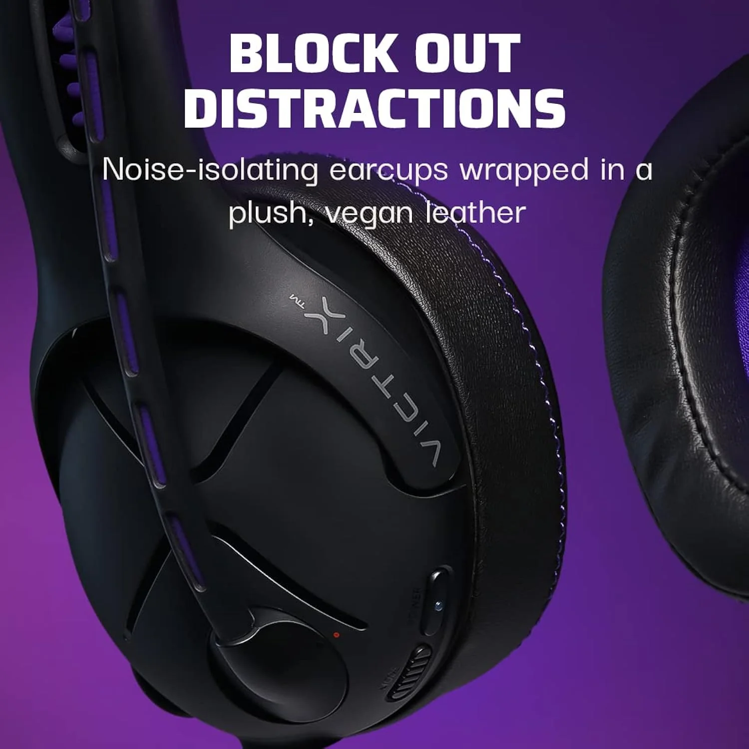GCP Products Black Wireless And Wired Gaming Headset With Mic - Microsoft Xbox One, Series X|S, Pc - Esports-Ready Pro Audi…