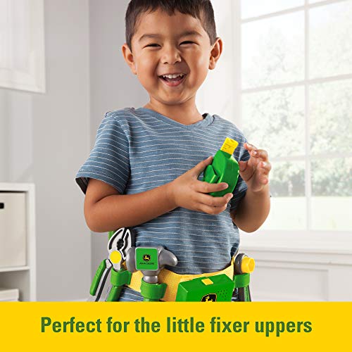 TOMY John Deere Deluxe Talking Toolbelt Preschool Toy , Green