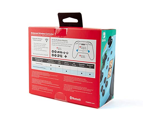 PowerA Enhanced Wireless Controller for Nintendo Switch - Super Mario Bros. 3