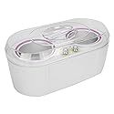 Liphontcta Double Wax Warmer, Professional Electric Wax Heater Large Wax Warmer Wax Melter Wax Supplies for Hair Removal with Ad