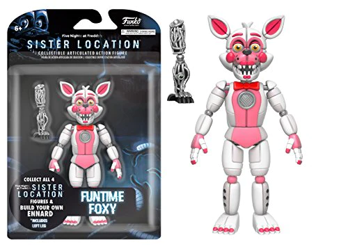 Funko Five Nights at Freddys Funtime Foxy Articulated Action Figure, 5
