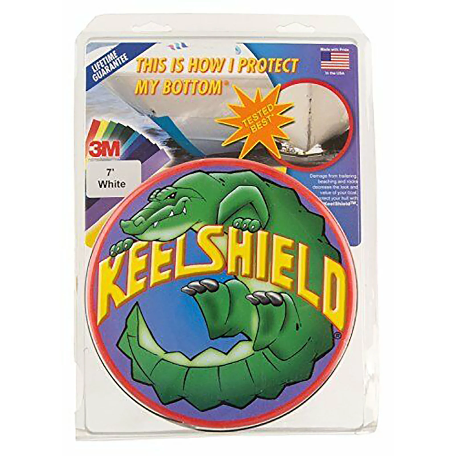 Gator Guards 7&s; KeelShield Keel Protector - White
