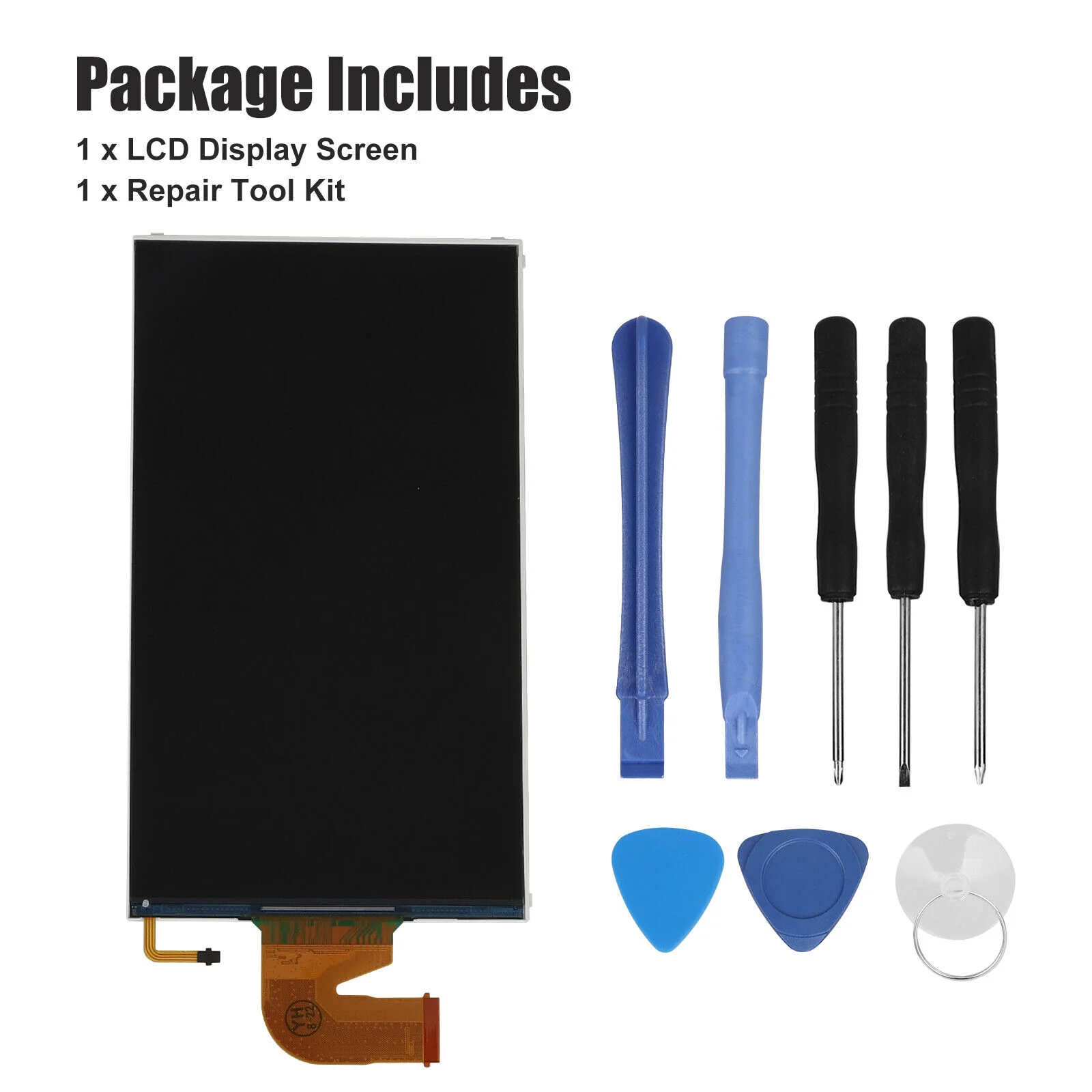 GCP Products Lcd Screen Display W/Repair Tool Kit For Nintendo Switch Replacement Accessories