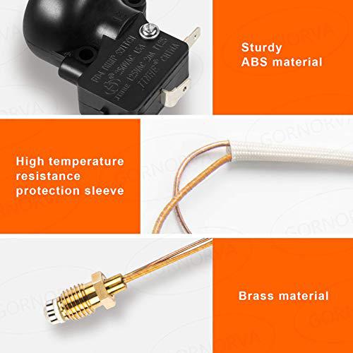 gornorva patio gas heater repair replacement parts for room heaters garden outdoor heaters with thermocouple&a;pour switch cont