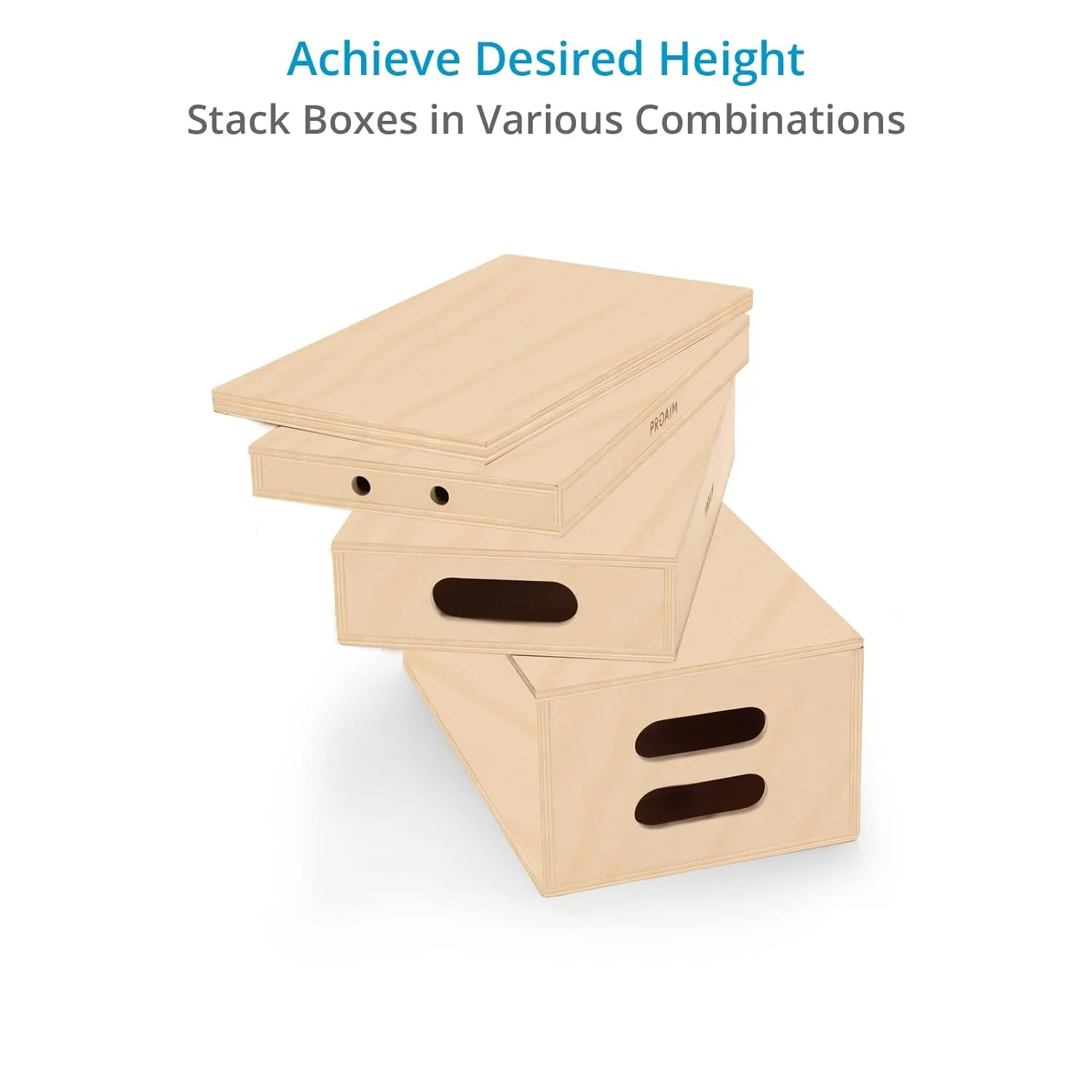 Zell Electronics Zell Full Set Of 4 Standard White Apple Boxes For Studio, Film Set &a; Photography. Multi-Use Wooden Boxes. Use Them For Proppi…