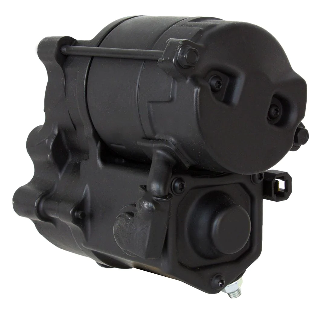 Rareelectrical NEW STARTER MOTOR COMPATIBLE WITH HARLEY DAVIDSON SPORTSTER ROADSTER BUELL BLACK 1.4kW 31390-91