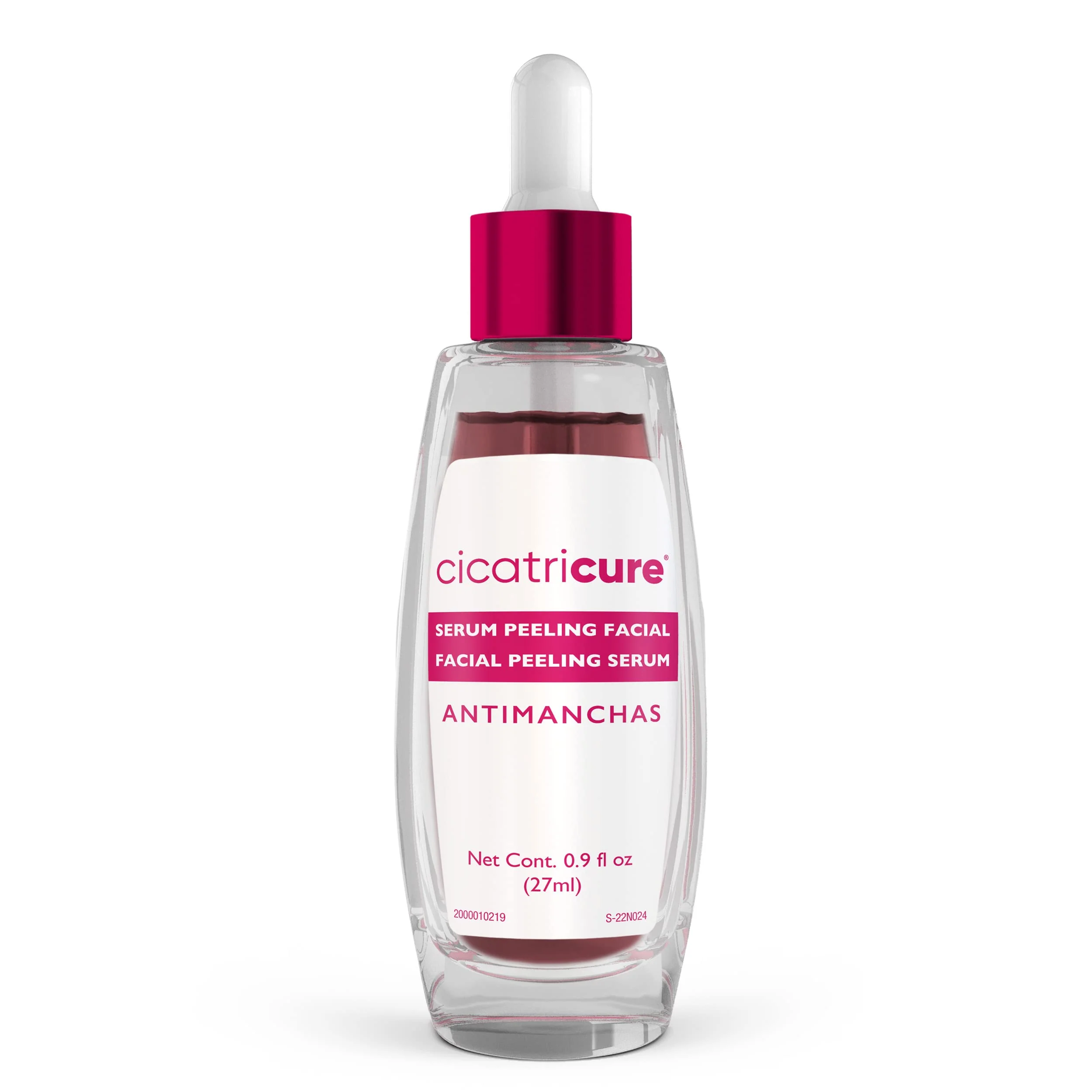 CICATRICURE Face Peel, Antimanchas Facial Exfoliator Peeling Serum with AHA &a; PHA, Exfoliating Skin Care to Reduce Dark Spots, B