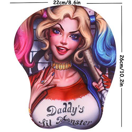 boo ace anime mouse pads with wrist rest gaming 3d mousepads 2way skin